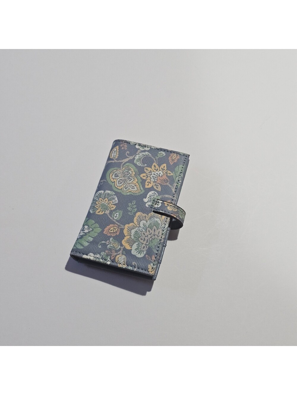 Used - Apt 9 Blue Floral RFID Blocking Wallet